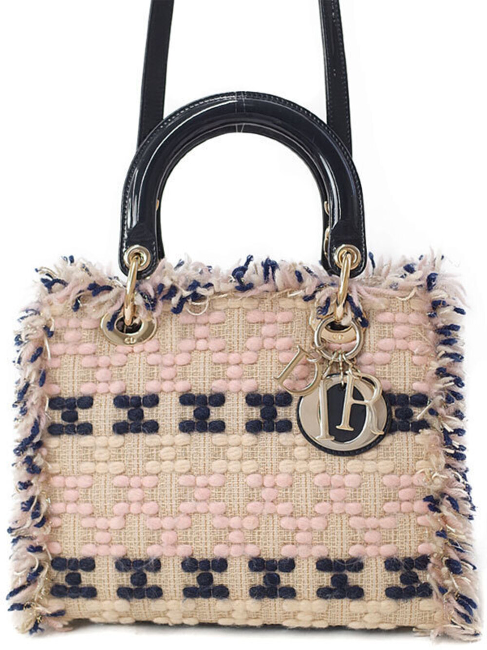 Christian Dior Tweed Lady Bag